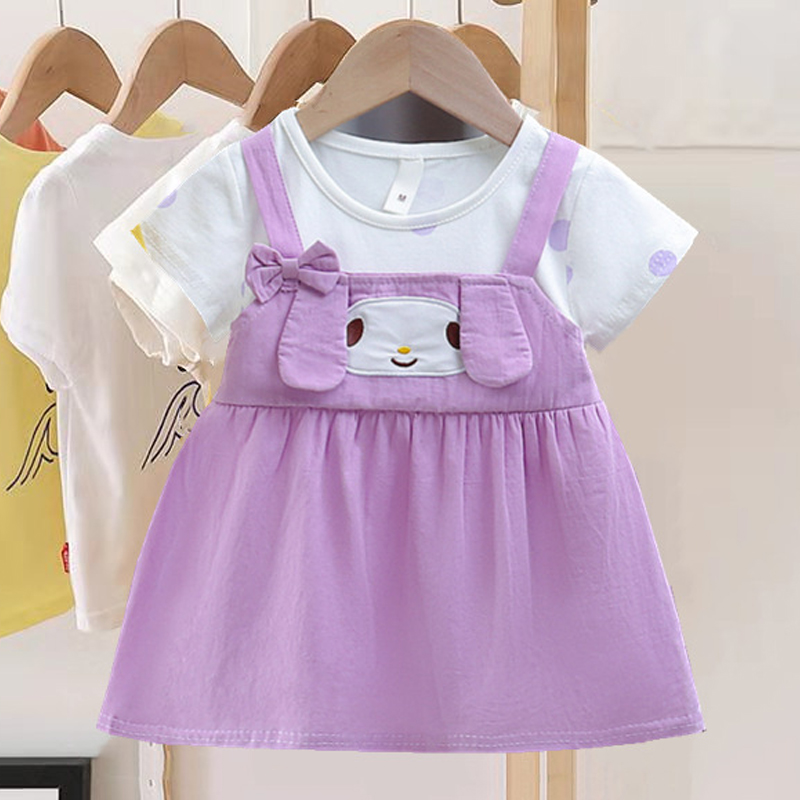 Summer Loving Kids Clothing - Nuovo vestito dalla neonata Cartoon Dog