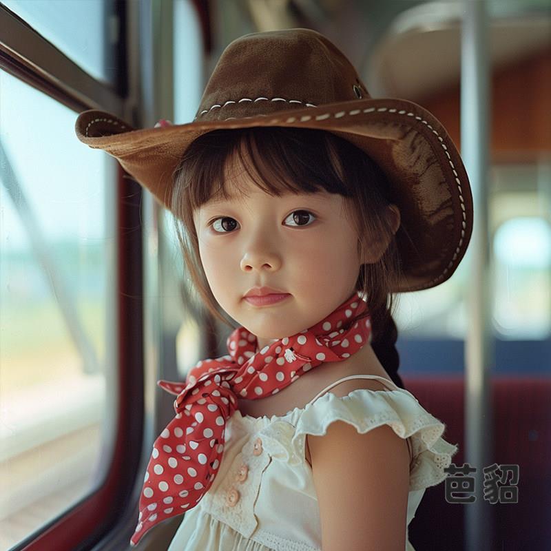 Summer Knights Clothing - Cappello da Cowboy Western per Bambini,