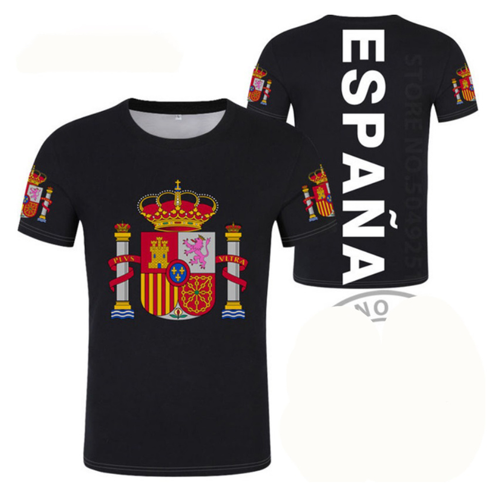 Summer Clothing In Spanish - Maglia da calcio Spagna 3D Orgoglioso
