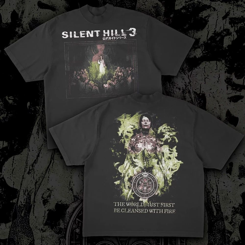 Summer Hill Clothing - Maglietta Classica Silent Hill 4, Estiva,