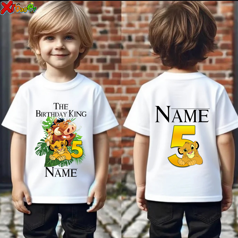 Summer Clothing Names - Camicie da ragazzo per il 5°