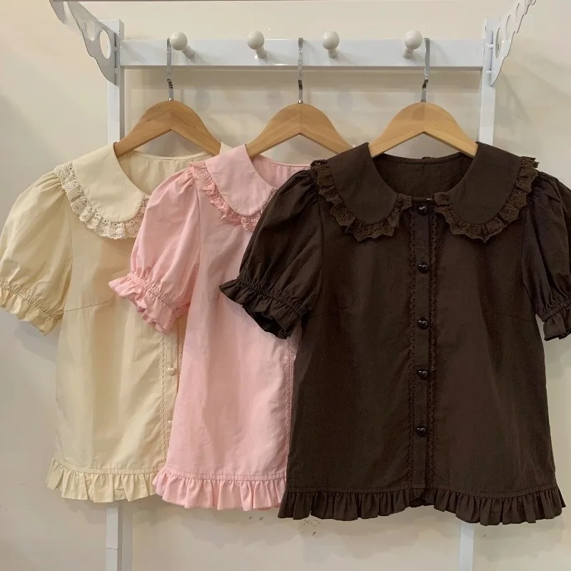 Summer Clothing Kids - Estate giapponese Kawaii Lolita camicie da