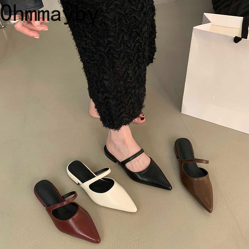 Summer Clothing Accessories - Pantofole da donna Muels a punta