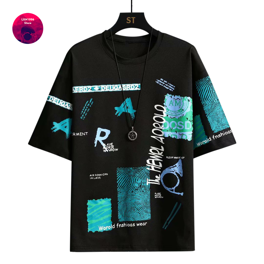 Vintage Summer Clothing Brand - T-shirt da uomo a maniche corte