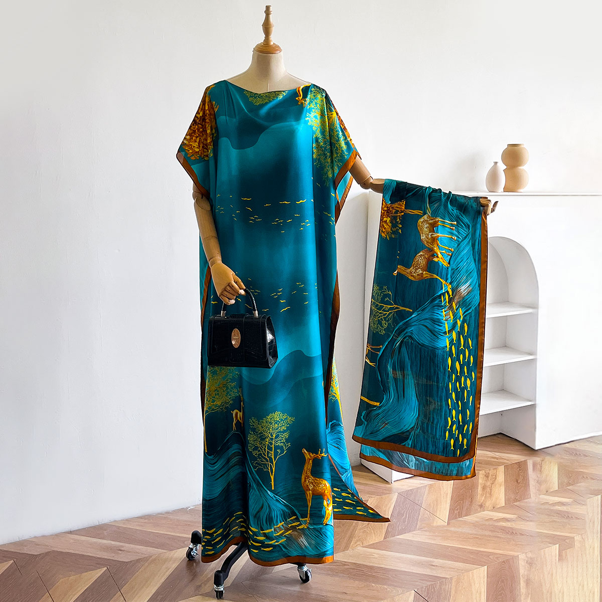 Summer Clothing Accessories - Sciarpa Lunga da Donna Stile Dubai,