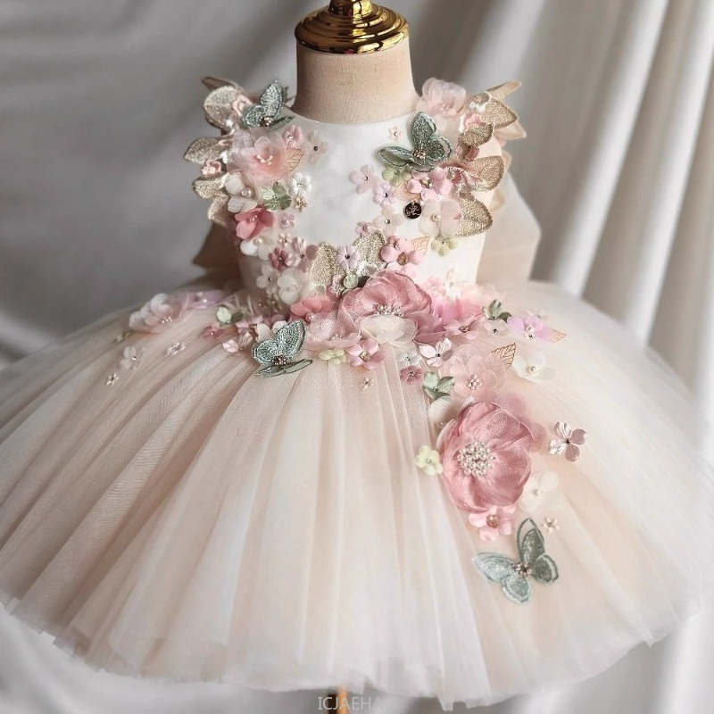Summer Clothing Kids - Abito Estivo per Bambine, Vestito Floreale
