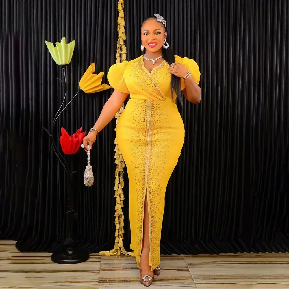 Abiti africani da donna Estate - Yellow Summer Clothing recensione e prezzo