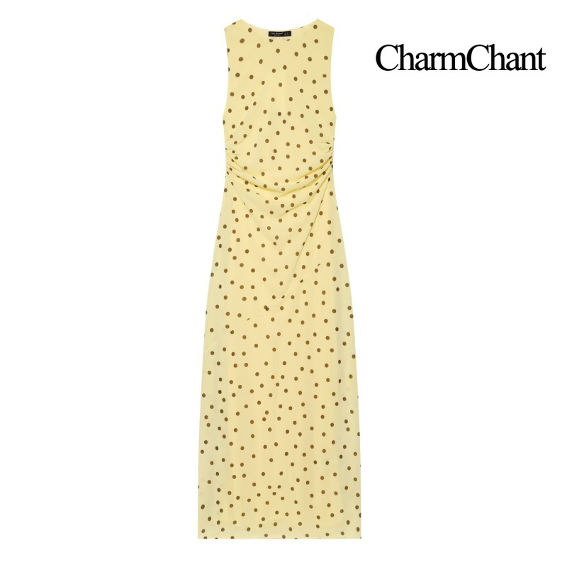 CHARMCHANT Abito Midi Giallo a - Yellow Summer Clothing recensione e prezzo