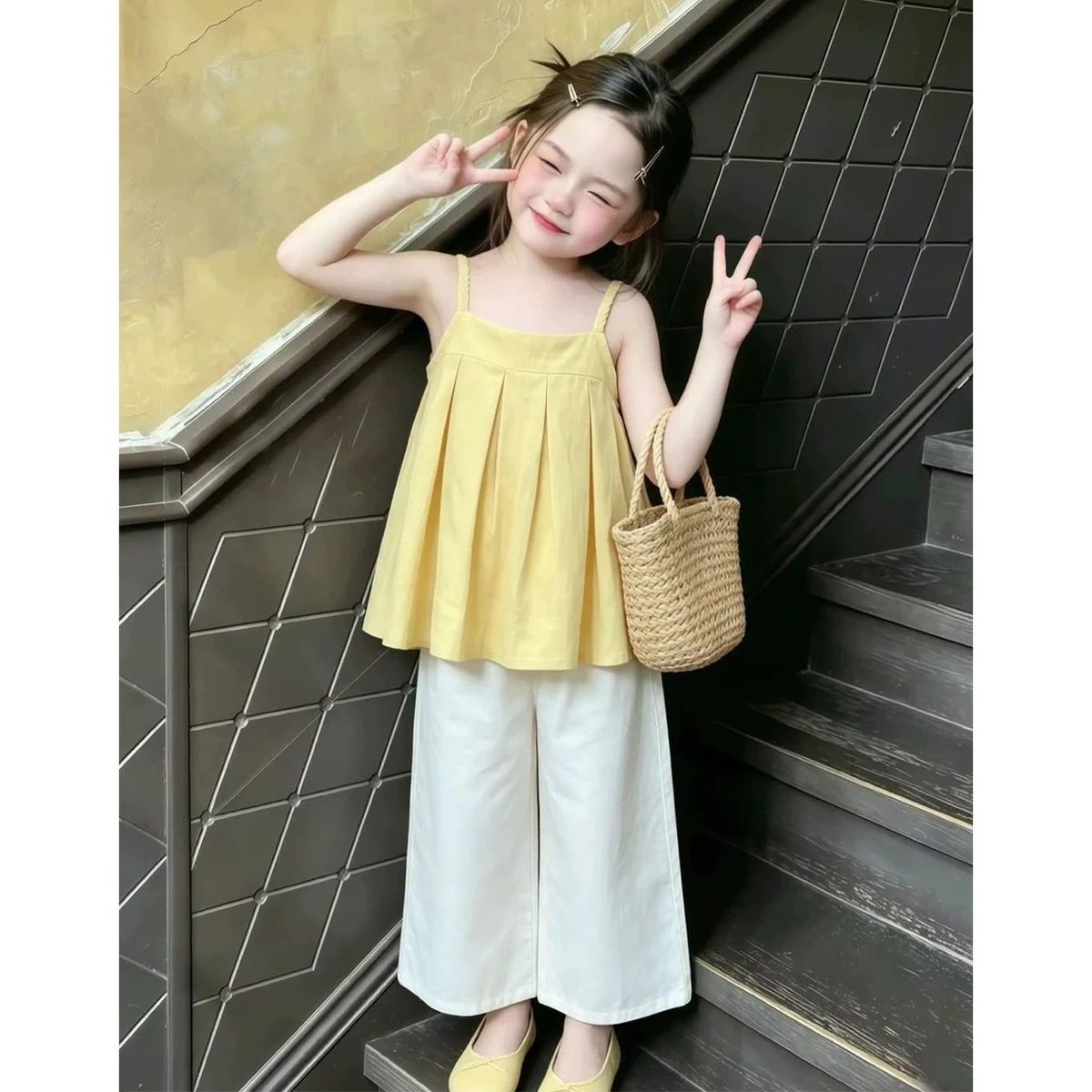 Completo Estivo per Bambine 20 - Yellow Summer Clothing recensione e prezzo