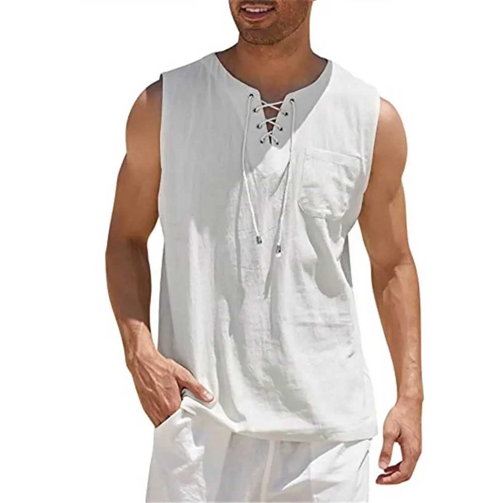 Camicie di lino estive da uomo - Summer Clothing Men Linen recensione e prezzo