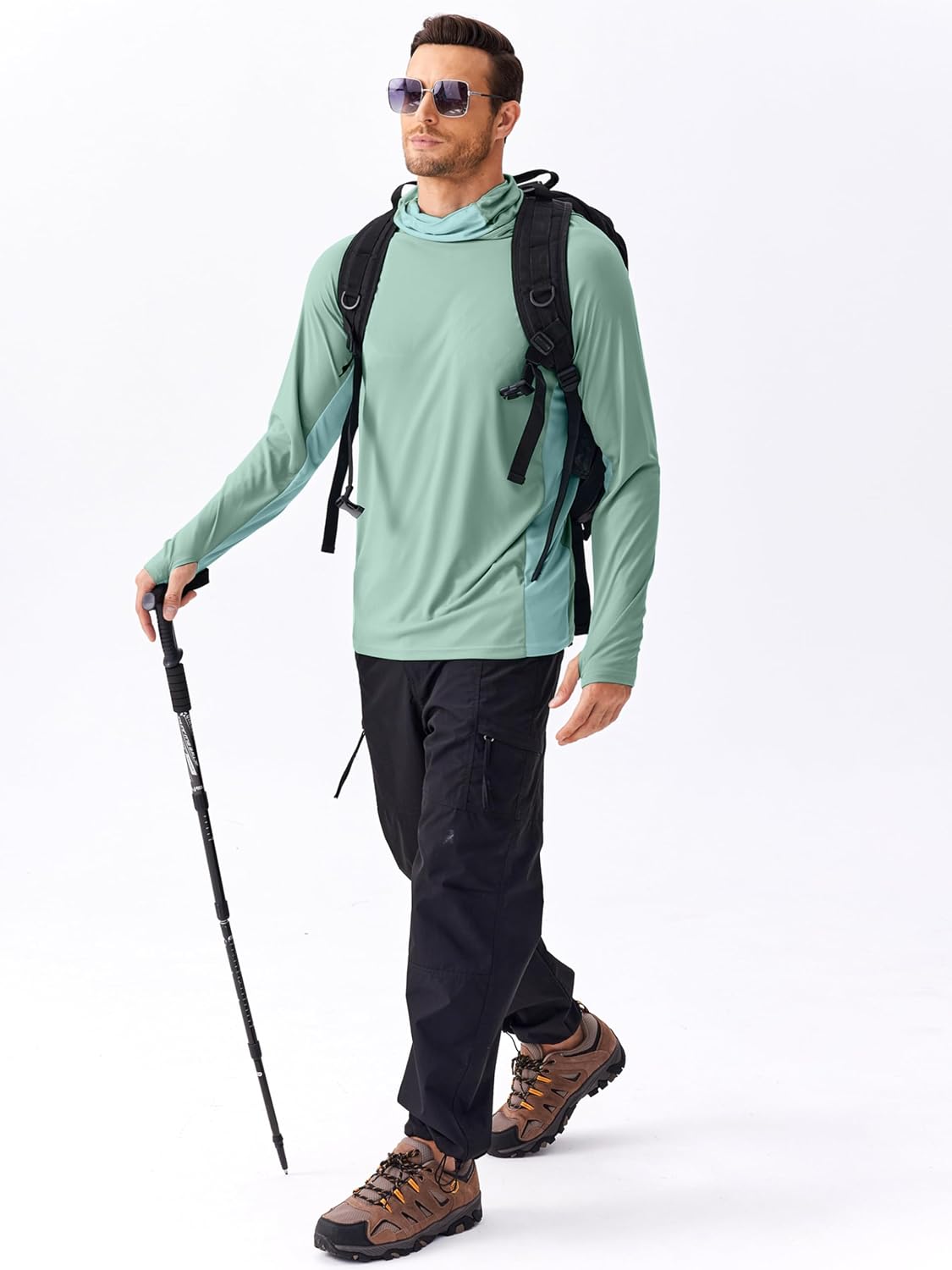 PINSPARK Felpa con Cappuccio e - Summer Hiking Clothing recensione e prezzo