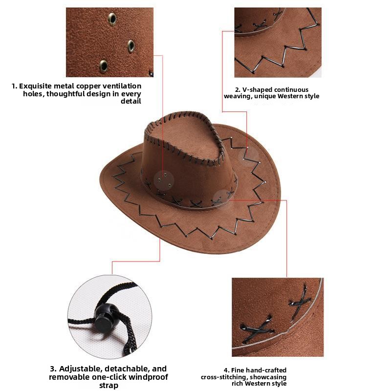 Cappello da Cowboy Western per - Summer Knights Clothing recensione e prezzo