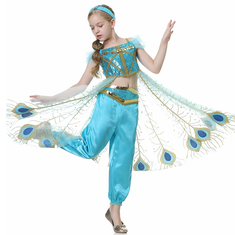 Jasmine Girls Princess Dress L - Summer Clothing Kids recensione e prezzo