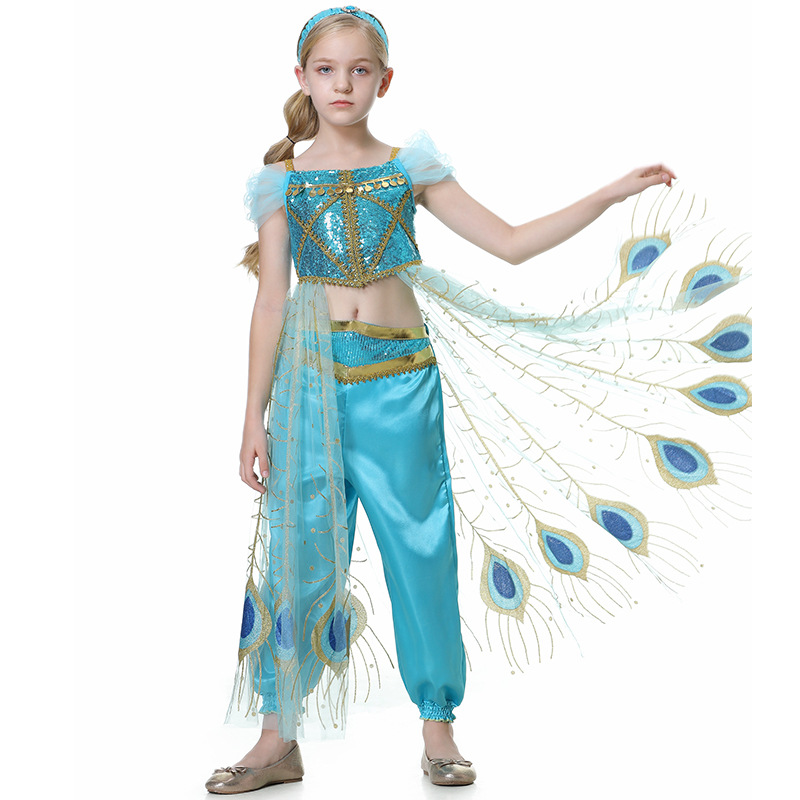 Jasmine Girls Princess Dress L - Summer Clothing Kids recensione e prezzo