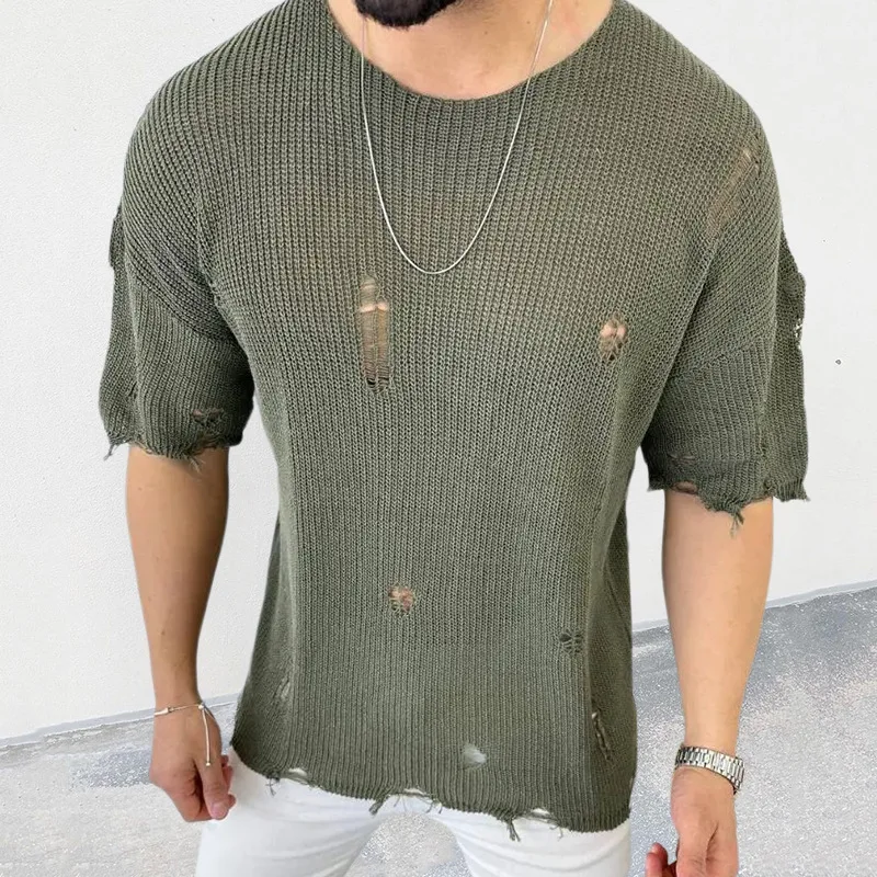 Maglione tinta unita da uomo n - Summer Clothing Men 2025 recensione e prezzo