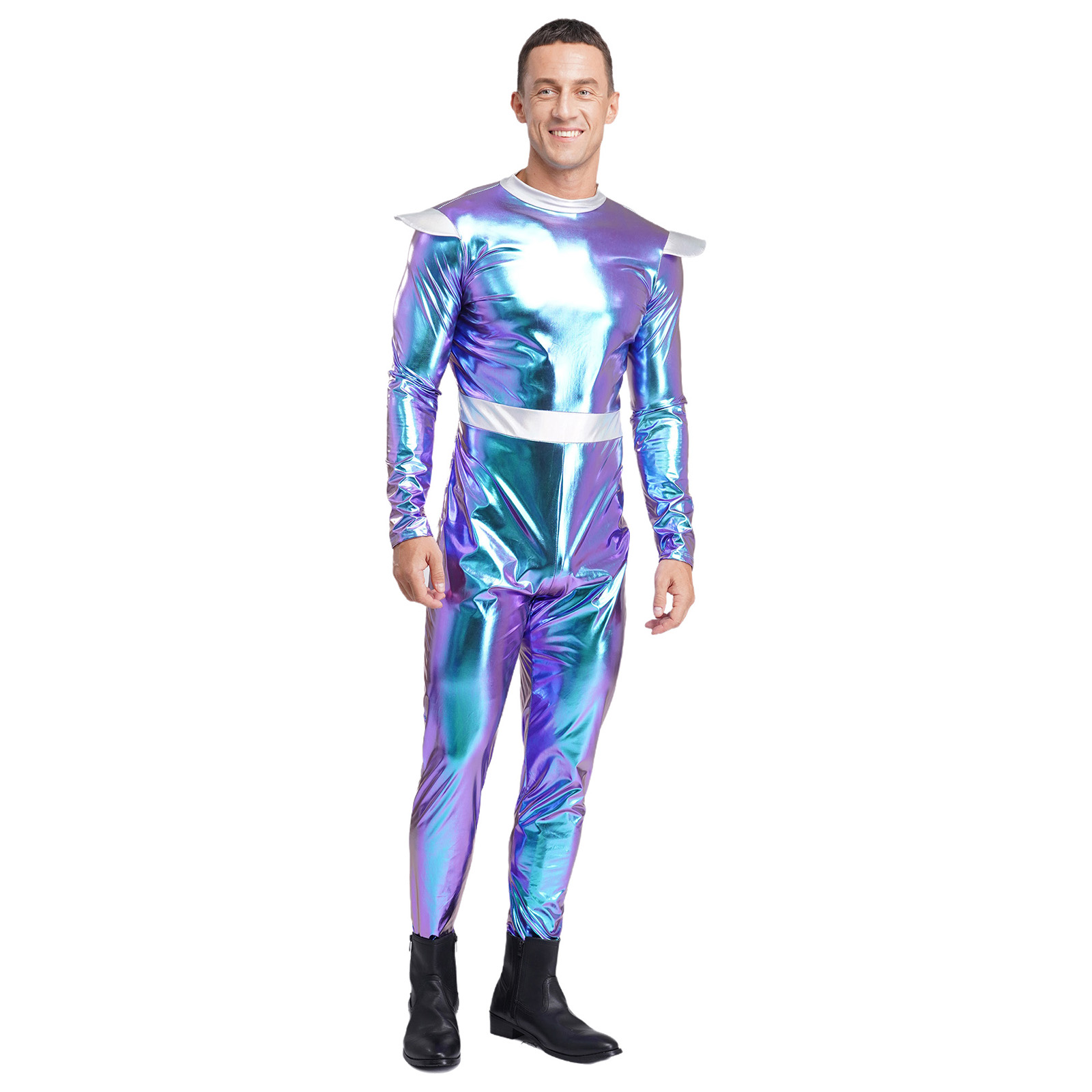 Argento Adulti Alien Costume C - Summer Vacation Clothing Men recensione e prezzo