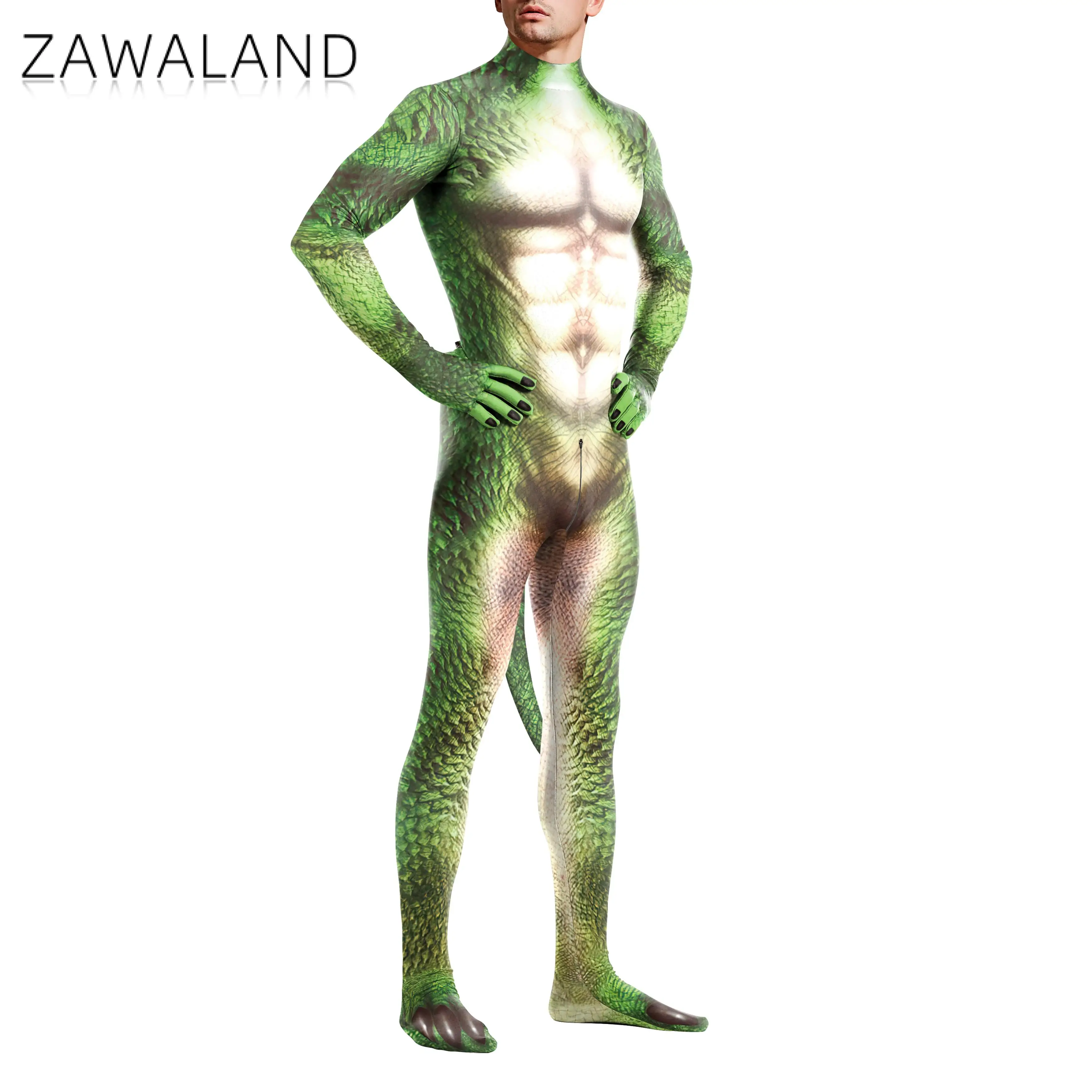 Zawaland Serpente Drago Costum - Summer Vacation Clothing Men recensione e prezzo