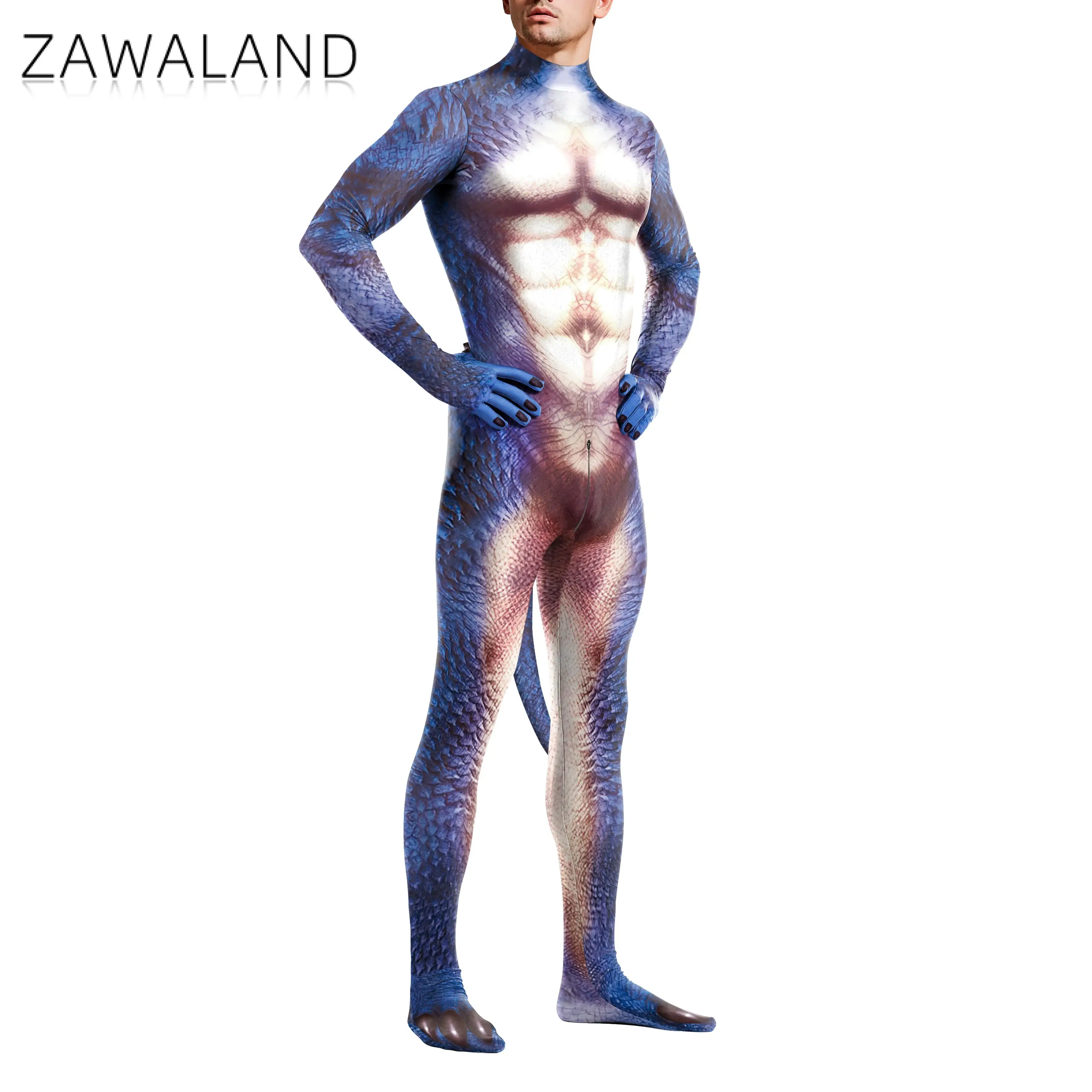 Zawaland Serpente Drago Costum - Summer Vacation Clothing Men recensione e prezzo