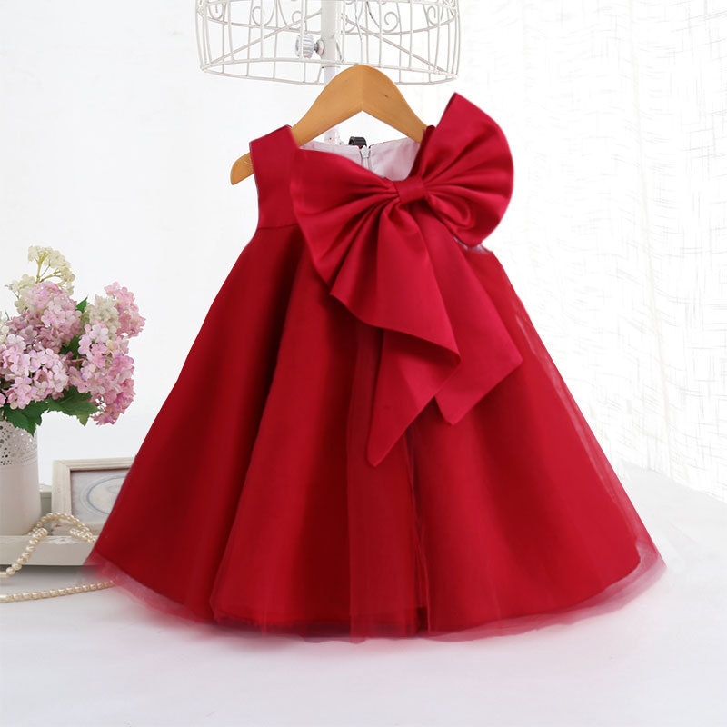Summer Big Bow Baby Girl Dress - Summer Clothing Kids recensione e prezzo
