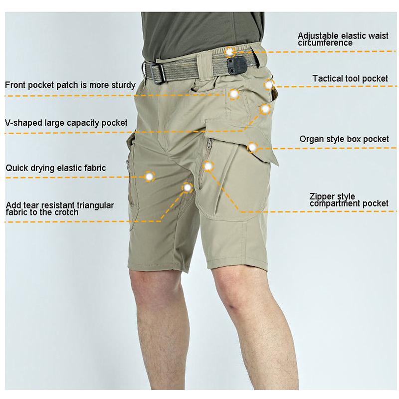 Pantaloncini Cargo Tattici da  - Summer Hiking Clothing recensione e prezzo