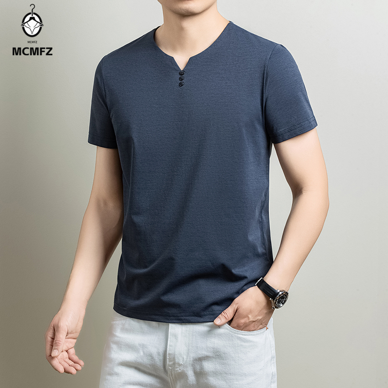 Maglietta Henley basic da uomo - Summer Cloth recensione e prezzo