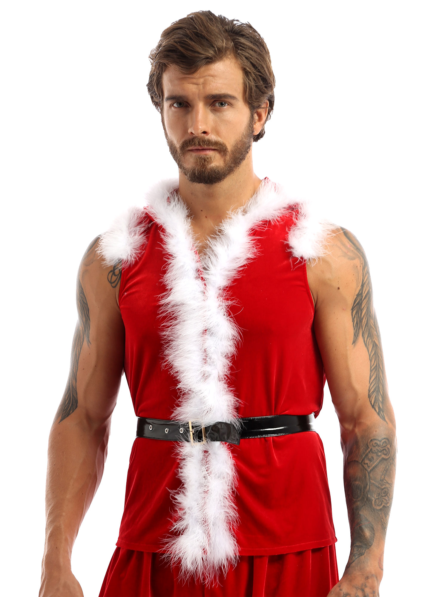 Uomo natale Dress Up babbo nat - Summer Vacation Clothing Men recensione e prezzo