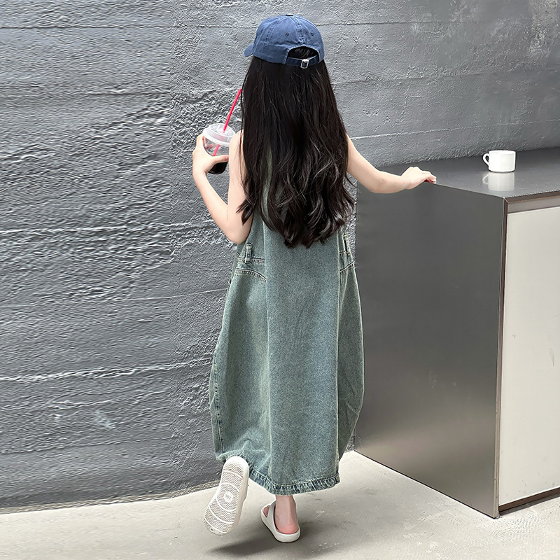 Vintage Blue Bambini Ragazze A - Summer Clothing Kids recensione e prezzo