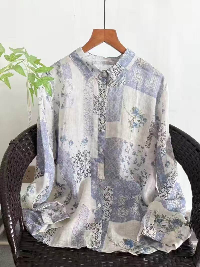 Camicie e bluse da donna in li - Vintage Summer Clothing Brand recensione e prezzo