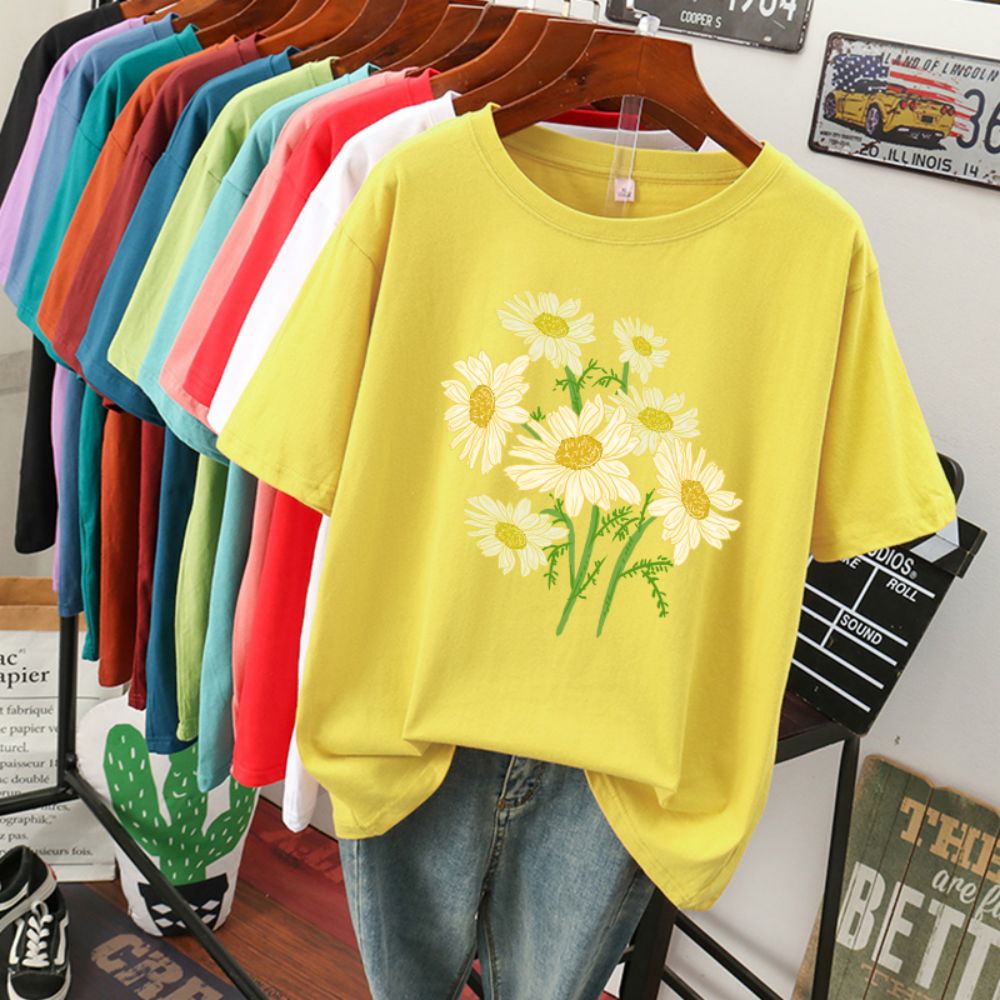T-shirt da donna in cotone da  - Yellow Summer Clothing recensione e prezzo