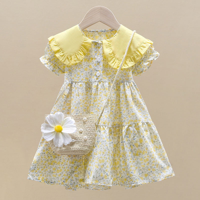 2 pezzi estate giallo floreale - Yellow Summer Clothing recensione e prezzo