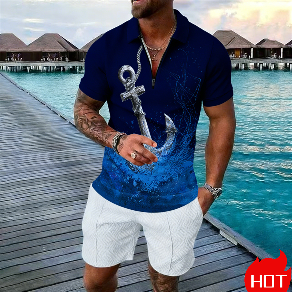 Set estivo da uomo con polo vi - Summer Vacation Clothing Men recensione e prezzo