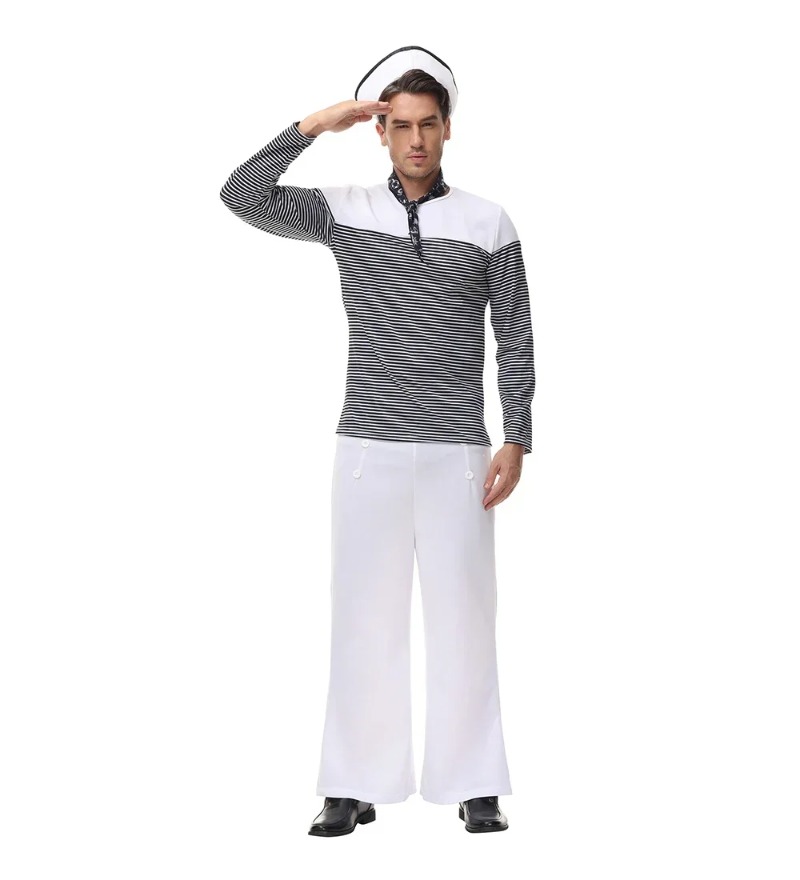 Costume da marinaio per coppia - Summer Vacation Clothing Men recensione e prezzo